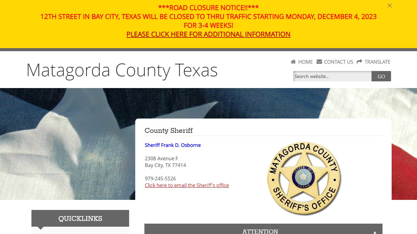 Matagorda County, Texas